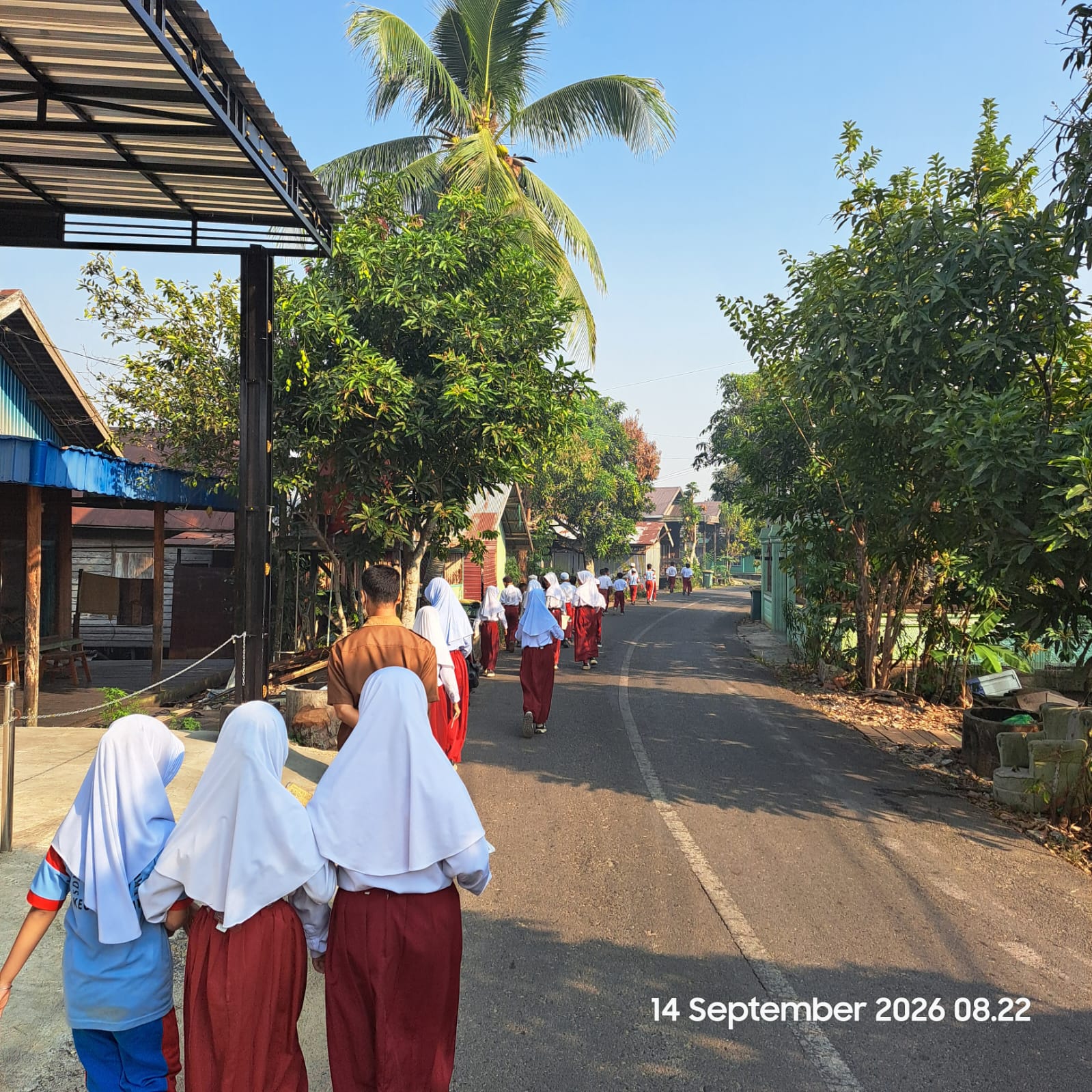 Turut berduka atas wafatnya wali siswa