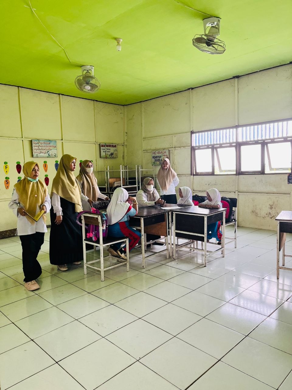 UPT. Puskesmas Babirik adakan pemeriksaan kesehatan peserta didik