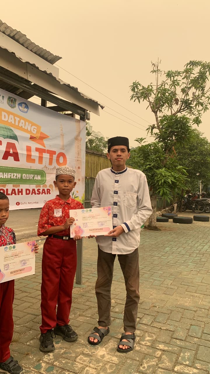 Siswa SDN Sungai Dalam 1 Juara III bidang Tahsin di LTTQ ke-V